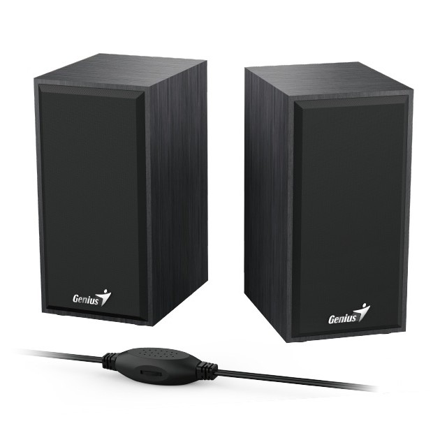 BOXE GENIUS 2.0, RMS:  6W (2 x 3W), USB power, black, 