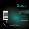 RUCSAC SPACER Sling, nylon,1 bretea, 2 compartimente principale,1 buzunar frontal,1 buzunar lateral, 35x18x7cm, water resistant, blue, 