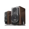 BOXE EDIFIER 2.0, RMS: 130W (2 x 15W, 1 x 50W, 1 x 50W), bluetooth, telecomanda wireless, volum, bass, treble, optical, coaxial, brown, 
