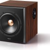 BOXE EDIFIER 2.1, RMS: 155W (2 x 10W, 2 x 30W, 1 x 75W), bluetooth, telecomanda wireless, woofer wireless, volum, bass, treble, optical, coaxial, brown, 