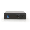RACK extern GEMBIRD, extern pt. HDD, 3.5 inch, S-ATA, interfata PC USB 3.0, aluminiu, negru, 