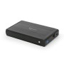 RACK extern GEMBIRD, extern pt. HDD, 3.5 inch, S-ATA, interfata PC USB 3.0, aluminiu, negru, 