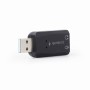 PLACA de SUNET GEMBIRD, extern, interfata USB 2.0, conectori 3.5 mm jack, 