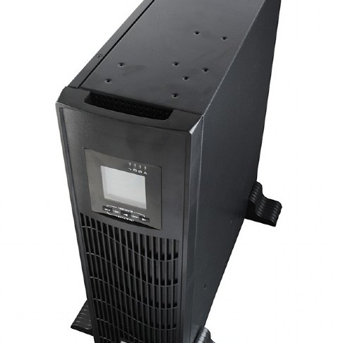 UPS GEMBIRD Line Int. cu sin. pura, cu management, Rack 3U, LCD, 2000VA/1600W, AVR, 1x Schuko + 6x IEC, baterie 3x 12V/9Ah, incarcare pana la 12h, USB, 2x RJ11, slot SNMP, ext. bat., 