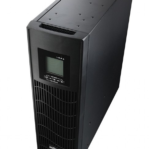 UPS GEMBIRD Line Int. cu sin. pura, cu management, Rack 3U, LCD, 2000VA/1600W, AVR, 1x Schuko + 6x IEC, baterie 3x 12V/9Ah, incarcare pana la 12h, USB, 2x RJ11, slot SNMP, ext. bat., 