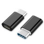 ADAPTOR GEMBIRD, pt. smartphone, USB 2.0, USB Type-C (T) la Micro-USB (M), negru, 