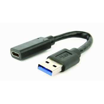ADAPTOR GEMBIRD, USB 3.1 (T) la USB 3.0 Type-C (M), negru, 