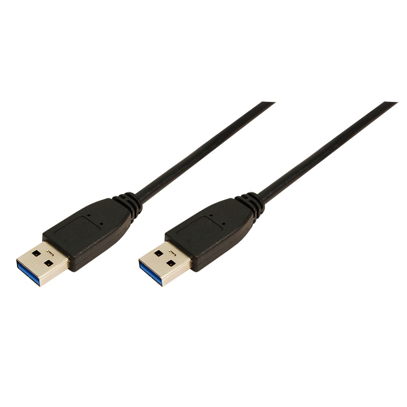 CABLU USB LOGILINK, USB 3.0 (T) la USB 3.0 (T), 2m, black, 