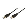 CABLU USB LOGILINK, USB 3.0 (T) la USB 3.0 (T), 3m, black, 