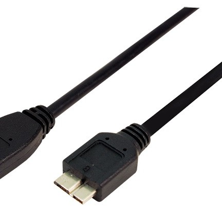 CABLU alimentare si date LOGILINK, USB 3.0 (T) la Micro-USB 3.0 (M), 1m, negru, 