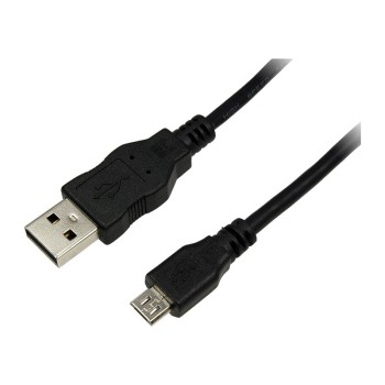 CABLU alimentare si date LOGILINK, pt. smartphone, USB 2.0 (T) la Micro-USB 2.0 (T), 0.6m, negru, 