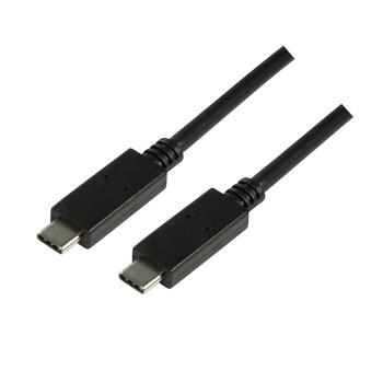 CABLU alimentare si date LOGILINK, pt. smartphone, USB 3.2, USB Type-C (T) la USB Type-C (T), 1m, negru, 