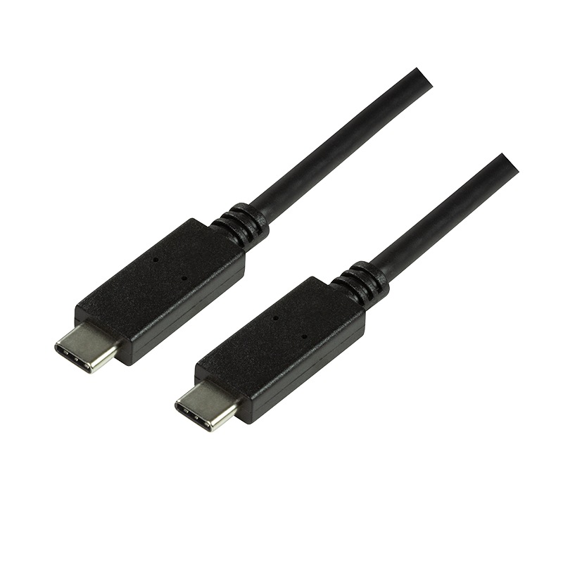 CABLU alimentare si date LOGILINK, pt. smartphone, USB 3.2, USB Type-C (T) la USB Type-C (T), 1m, negru, 