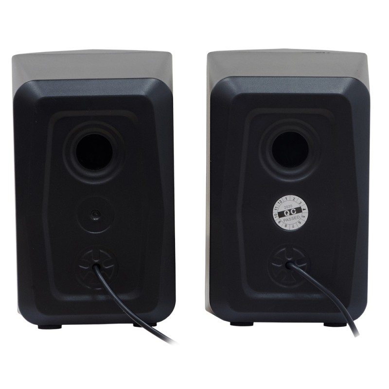 BOXE SPACER Gaming 2.0, RMS:  6W (2 x 3W), control volum, 2 x LED, USB power, black, 