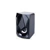 BOXE SPACER Gaming 2.0, RMS:  6W (2 x 3W), control volum, 2 x LED, USB power, black, 