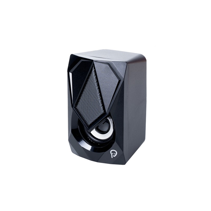BOXE SPACER Gaming 2.0, RMS:  6W (2 x 3W), control volum, 2 x LED, USB power, black, 