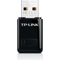 ADAPTOR RETEA TP-LINK mini, extern wireless 2.4 GHz, USB 2.0, port, 300 Mbps, antena interna x 1, 