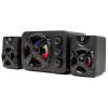 BOXE SPACER Gaming 2.1, RMS: 11W (2 x 3W + 5W), control volum, bass si inalte, subwoofer lemn MDF, 3 x LED, USB power, black, 