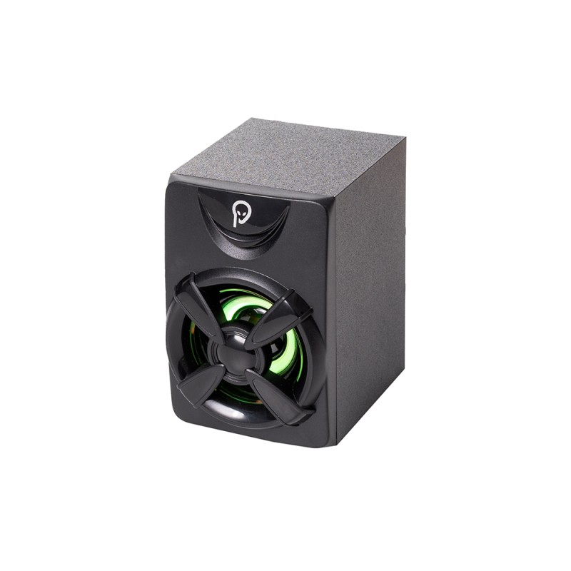 BOXE SPACER Gaming 2.1, RMS: 11W (2 x 3W + 5W), control volum, bass si inalte, subwoofer lemn MDF, 3 x LED, USB power, black, 