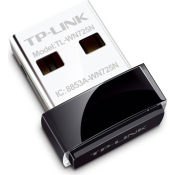 ADAPTOR RETEA TP-LINK NANO, extern wireless 2.4 GHz, USB 2.0, port, 150 Mbps, antena interna x 1, 