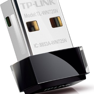 ADAPTOR RETEA TP-LINK NANO, extern wireless 2.4 GHz, USB 2.0, port, 150 Mbps, antena interna x 1, 