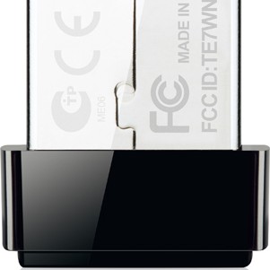 ADAPTOR RETEA TP-LINK NANO, extern wireless 2.4 GHz, USB 2.0, port, 150 Mbps, antena interna x 1, 