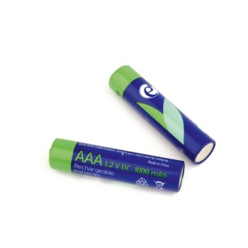 ACUMULATOR GEMBIRD AAA (R3), 1.2V NiMH 1000mAh, 2 buc., 
