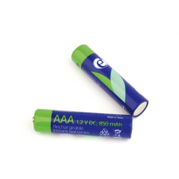 ACUMULATOR GEMBIRD AAA (R3), 1.2V NiMH  850mAh, 2 buc., 