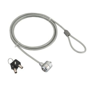 CABLU securitate GEMBIRD pt. notebook, slot standard, cheie standard, 1.8m, cablu otel, 