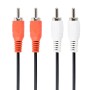 CABLU audio GEMBIRD stereo (2 x RCA la 2 x RCA), 1.8m 
