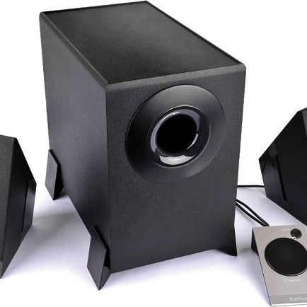 BOXE EDIFIER 2.1, RMS:8.5W(2x2W,1x4.5W),telecomanda pe fir,black;raport semnal-zgomot:85dBA,frecv rasp-sateliti:150Hz-20kHz,subwoofer:20Hz -170kHz, black,