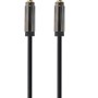 CABLU audio GEMBIRD stereo (3.5 mm jack T/T), 1m, conectori auriti, black 