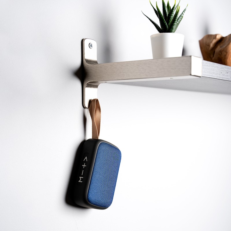 BOXA SPACER portabila bluetooth, POCKET-BLU, RMS:  3W, control volum, acumulator 520mAh, FM (antena interna),timp de functionare pana la 5 ore, distanta de functionare pana la 10m, incarcare USB, BLUE, 