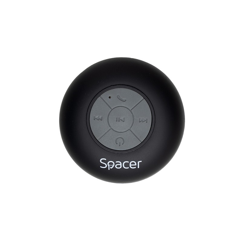 BOXA SPACER portabila bluetooth, DUCKY-BK, RMS:  3W, control volum, acumulator 300mAh, microfon incorporat, timp de funct. pana la 4 ore, distanta max. 10m, incarcare USB, BLACK, 