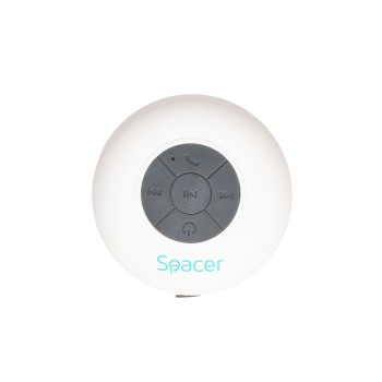BOXA SPACER portabila bluetooth, DUCKY-WH, RMS:  3W, control volum, acumulator 300mAh, microfon incorporat, timp de funct. pana la 4 ore, distanta max. 10m, incarcare USB, WHITE, 