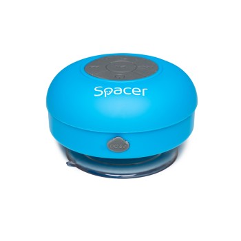 BOXA SPACER portabila bluetooth, DUCKY-BLU, RMS:  3W, control volum, acumulator 300mAh, microfon incorporat, timp de funct. pana la 4 ore, distanta max. 10m, incarcare USB, BLUE, 
