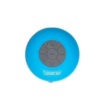 BOXA SPACER portabila bluetooth, DUCKY-BLU, RMS:  3W, control volum, acumulator 300mAh, microfon incorporat, timp de funct. pana la 4 ore, distanta max. 10m, incarcare USB, BLUE, 