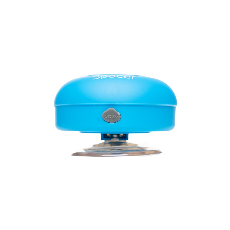 BOXA SPACER portabila bluetooth, DUCKY-BLU, RMS:  3W, control volum, acumulator 300mAh, microfon incorporat, timp de funct. pana la 4 ore, distanta max. 10m, incarcare USB, BLUE, 