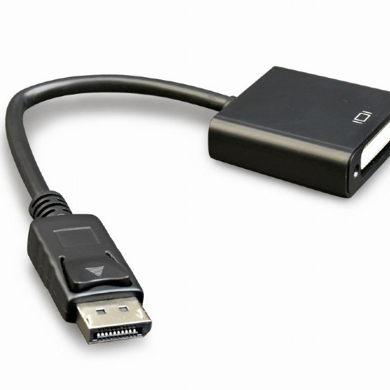 CABLU video GEMBIRD, adaptor DisplayPort (T) la DVI-I DL (M), 10cm, rezolutie maxima Full HD (1920 x 1080) la 60Hz, negru, 