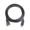 CABLU video GEMBIRD, adaptor DisplayPort (T) la DVI-D DL (T), 1.8m, rezolutie maxima Full HD (1920 x 1080) la 60Hz, negru, 