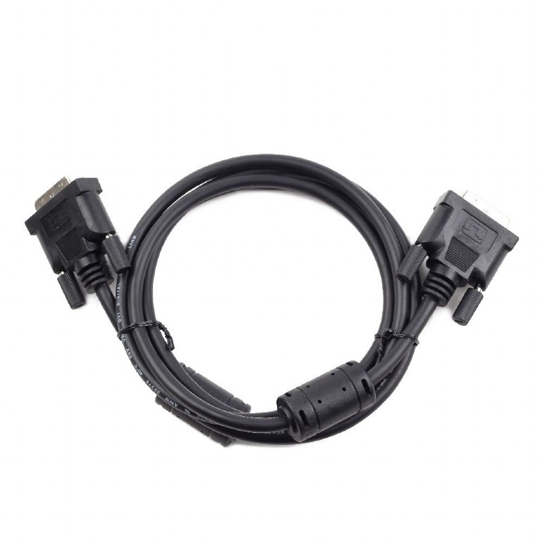 CABLU video GEMBIRD, DVI-D DL (T) la DVI-D DL (T), 3m, negru, 