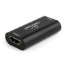 REPEATER semnal GEMBIRD, HDMI (M) la HDMI (M), extindere semnal pana la 40m, negru, 