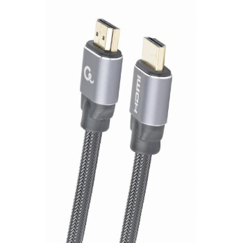 CABLU video GEMBIRD, HDMI (T) la HDMI (T), 5m, premium, conectori auriti, rezolutie maxima 4K (3840 x 2160) la 60 Hz, negru, 