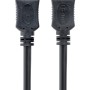 CABLU video GEMBIRD, HDMI (T) la HDMI (T), 0.5m, conectori auriti, rezolutie maxima 4K (3840 x 2160) la 60 Hz, negru, 