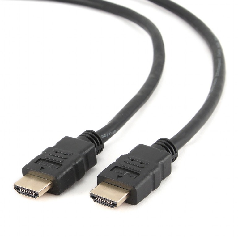 CABLU video GEMBIRD, HDMI (T) la HDMI (T), 1.8m, premium, conectori auriti, rezolutie maxima 4K (3840 x 2160) la 60 Hz, negru, 