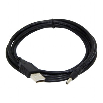 CABLU alimentare GEMBIRD, pt. HUB USB, USB la Jack Power 3.5 mm (5 V DC, 0.5 A), 1.8m, negru, 
