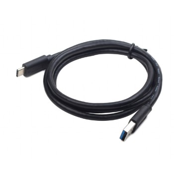 CABLU alimentare si date GEMBIRD, pt. smartphone, USB 3.0 (T) la USB 3.1 Type-C (T), 36W, 3m, negru, 