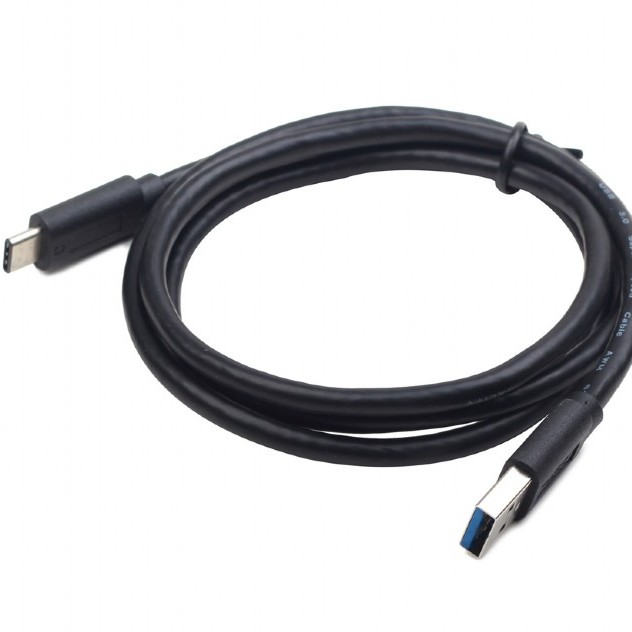 CABLU alimentare si date GEMBIRD, pt. smartphone, USB 3.0 (T) la USB 3.1 Type-C (T), 36W, 3m, negru, 