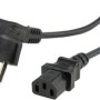 CABLU alimentare GEMBIRD 1.8m, intrare Shucko, iesire C13, 6A, bulk, black, 