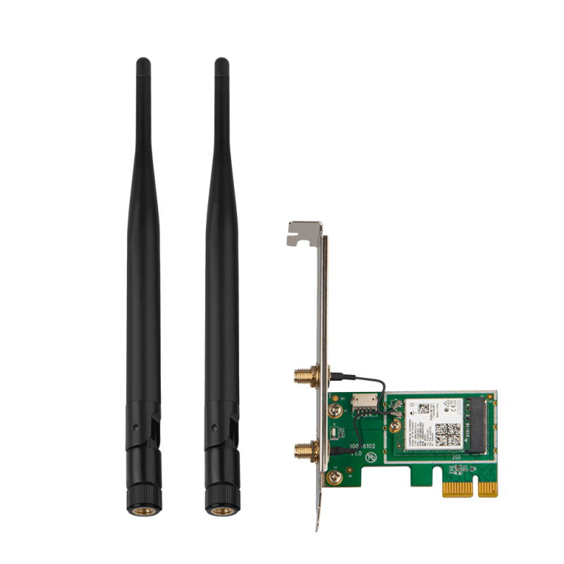 ADAPTOR RETEA Tenda AX3000 + bluetooth 5.0, intern wireless dual band, 3000 Mbps, antena externa x 2, Wi-Fi 6 